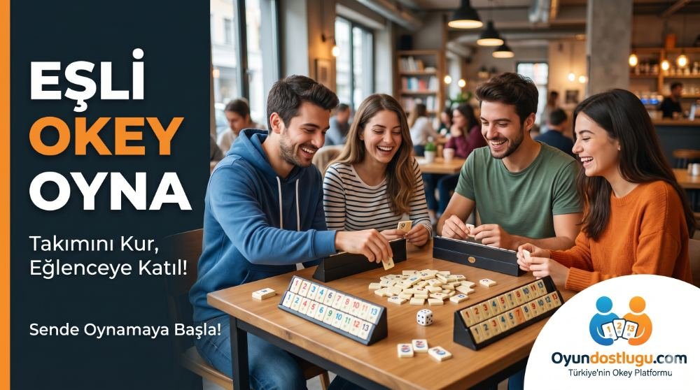 Eşli okey oyna